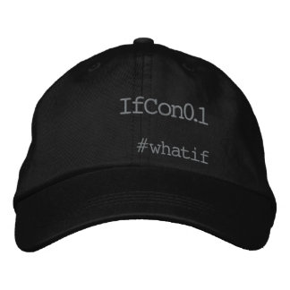 IfCon0.1Cap Embroidered Baseball Hat