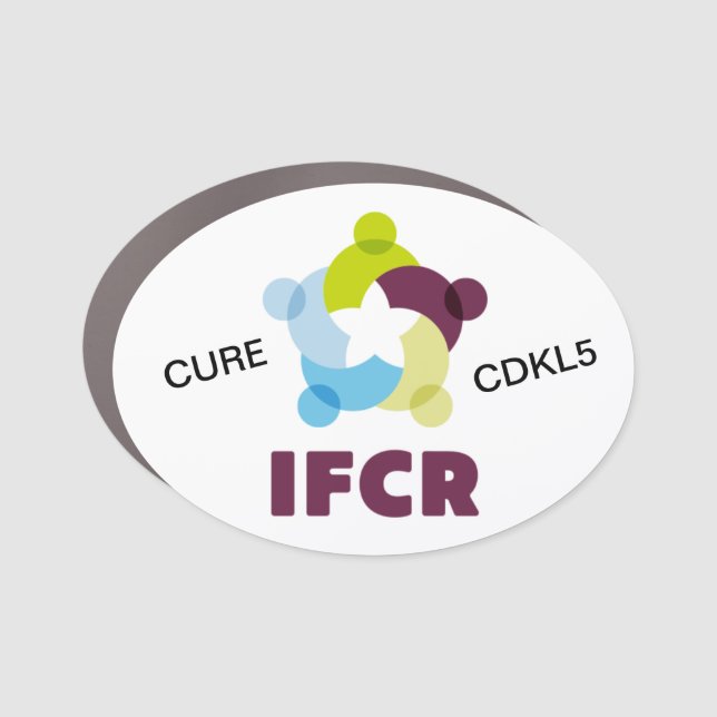 IFCR Car Magnet Oval (Front)