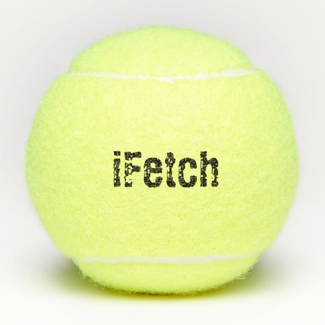 iFetch - Personalized Tennis Ball (Front)