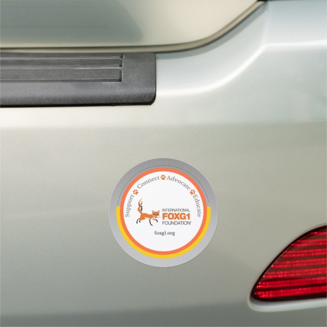 IFF Circle car magnet (In Situ)