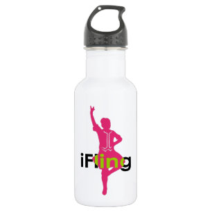 iFling Highland Dancer Stainless Steel Water Bottle