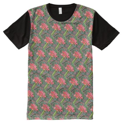 iFlowers the World WABStreetArt Designs 223 All-Over-Print Shirt