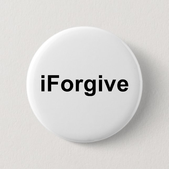 iForgive Pinback Button (Front)