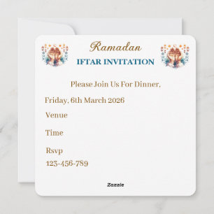 Iftar Dinner Invitations