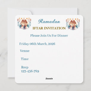 Iftar Dinner Invitations