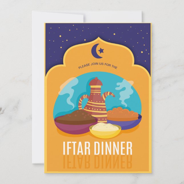 Iftar Dinner Party Invitation (Front)