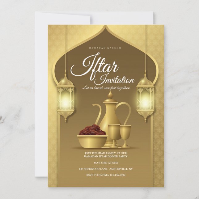 Iftar Invitation (Front)