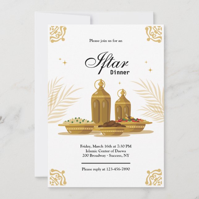 Iftar invitation (Front)