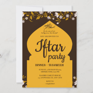 IFTAR PARTY Invitation