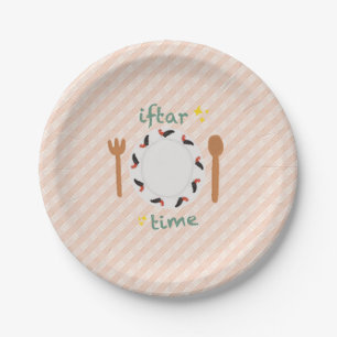 Iftar Ramadan  Paper Plates