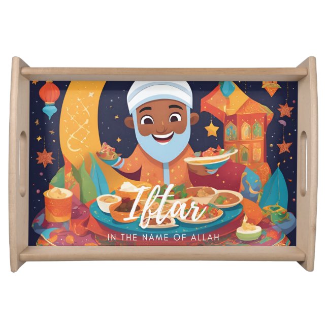 Iftar Serving Tray (Front)