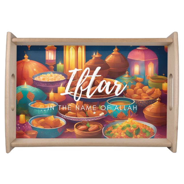 Iftar Serving Tray (Front)