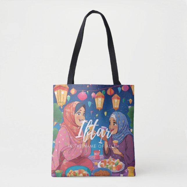 Iftar Sisters Tote Bag (Front)