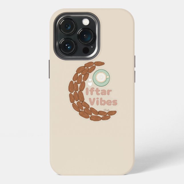 Iftar vibes inspired iphone case (Back)