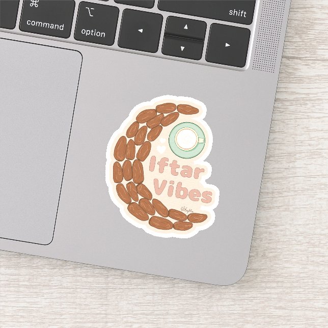 Iftar vibes inspired sticker (Detail)