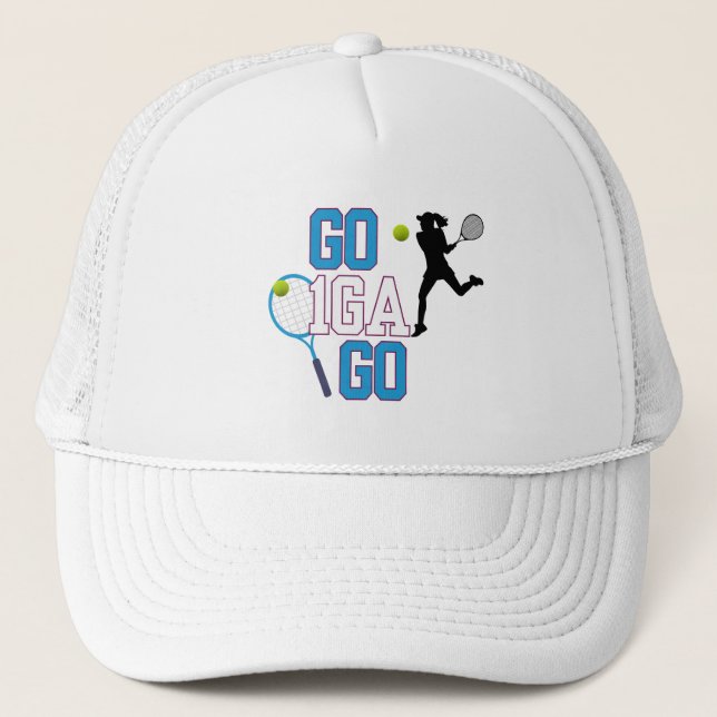 iga swiatek trucker hat (Front)