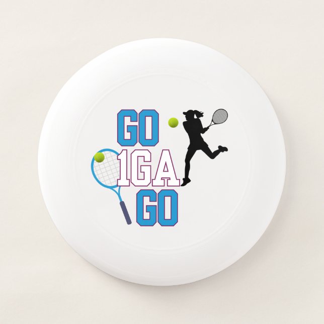 iga swiatek Wham-O frisbee (Front)