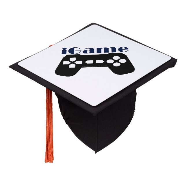 iGame Graduation Cap Topper (Angled)