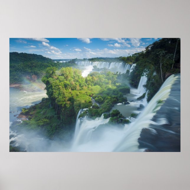 Igauzu Falls In Argentina Poster (Front)