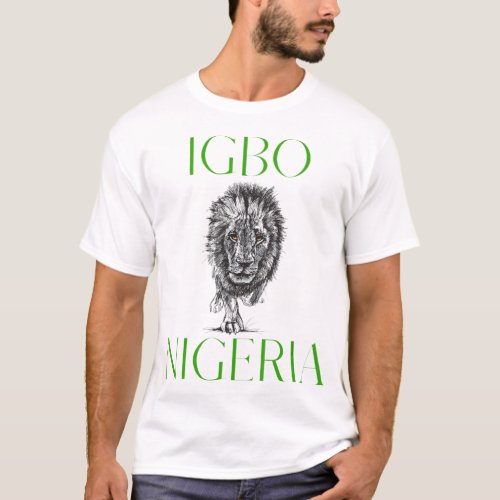 Igbo Nigeria Ancestry Initiation Dna Results T_Shirt