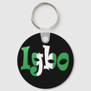 Igbo (Nigerian Flag) Keychain