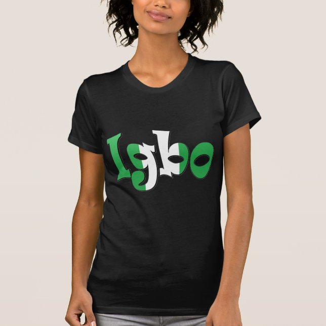 Igbo (Nigerian Flag) T-Shirt (Front)