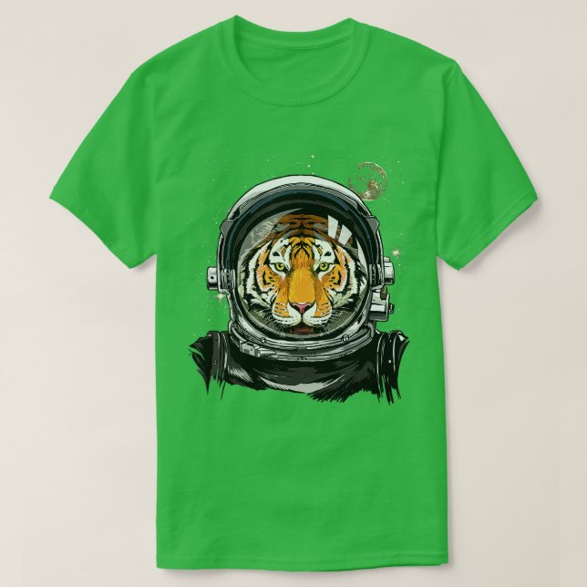 iger Astronaut Space Exploration Astronomy Lover  T-Shirt (Design Front)