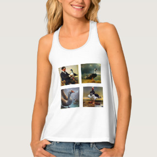 IGF Goose Collage Girly Tank