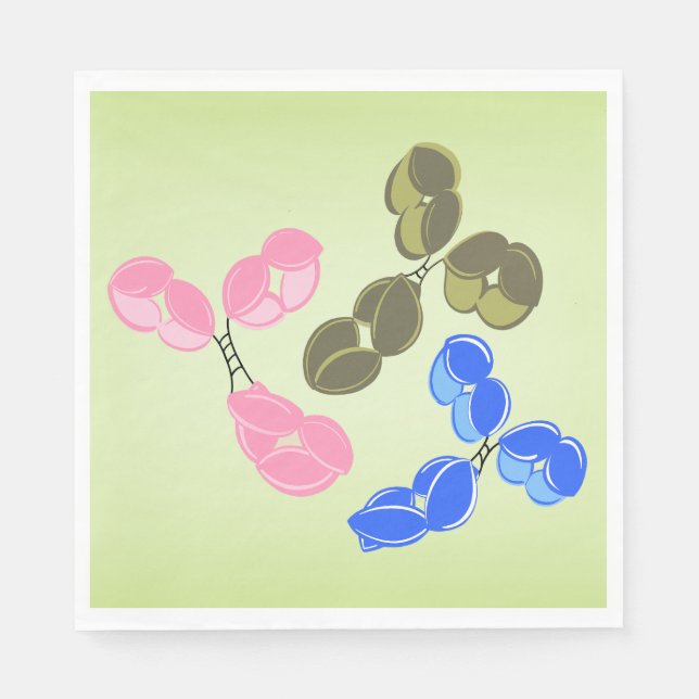 IgG Paper Napkin - 50 counts in different sizes  (Front)
