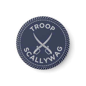 IGGPPCamp 2022 Troop Pride Magnet blue
