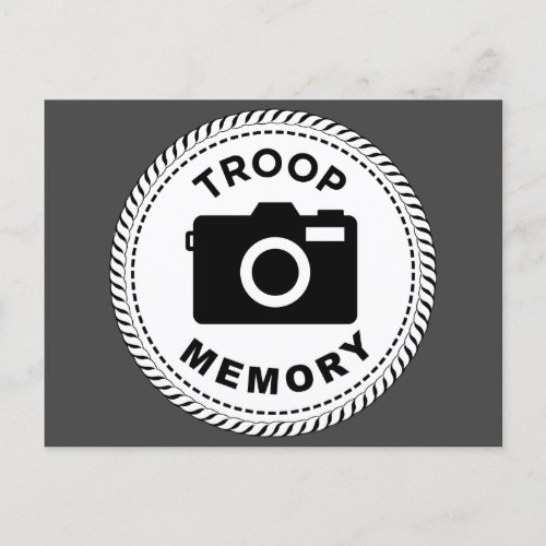 IGGPPCamp 2023 Troop Memory postcard