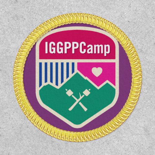 IGGPPCamp Badge Patch Medium