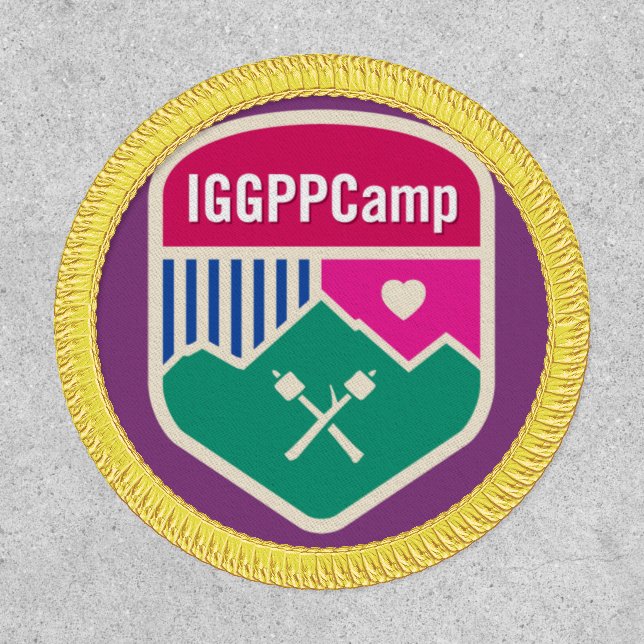 IGGPPCamp Badge Patch Medium (Front)