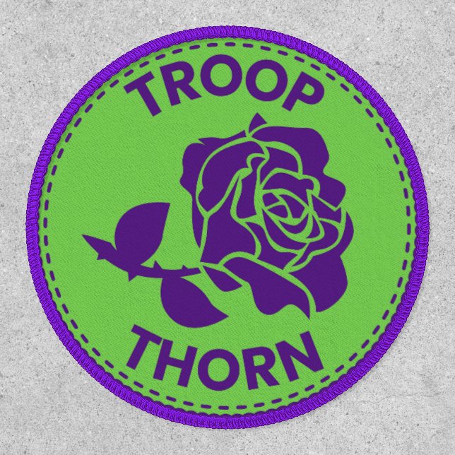 IGGPPCamp Badge Patch - Thorn, variant (Front)