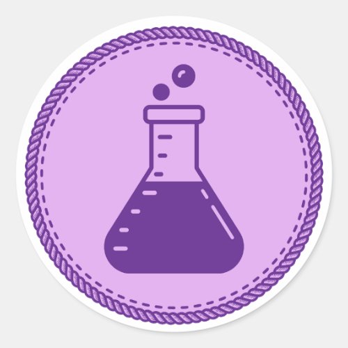 IGGPPCamp Badge Sticker - Bunsen