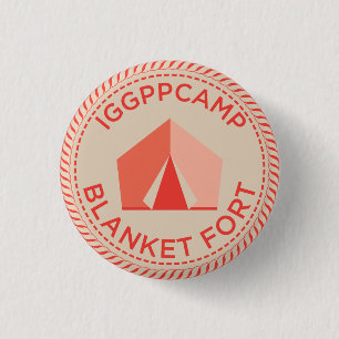IGGPPCamp Blanket Fort Badge Button