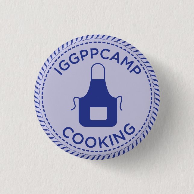 IGGPPCamp Cooking Badge Button (Front)