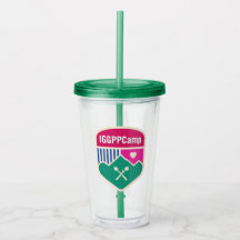 IGGPPCamp Cup with Straw