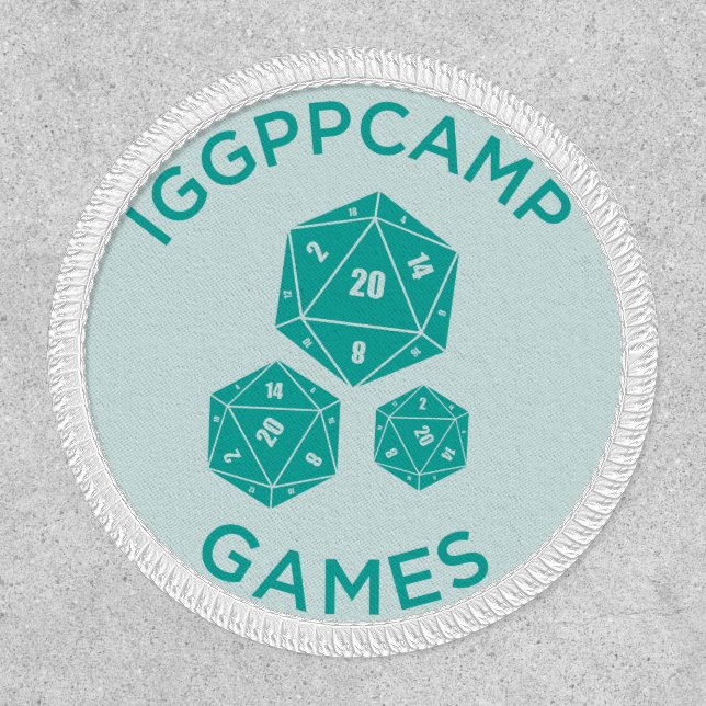 IGGPPCamp Games Patch (Front)