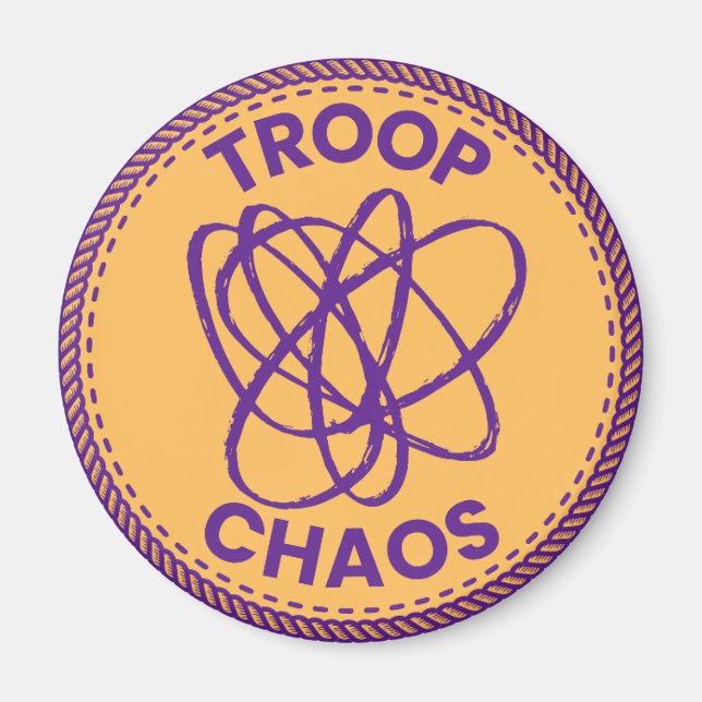 IGGPPCamp Magnet - Chaos variant (Front)