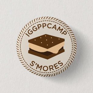IGGPPCamp S'mores Badge Button