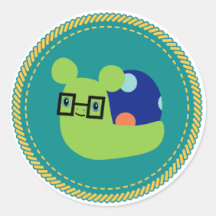 IGGPPCamp Snail Mascot Sticker