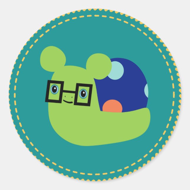 IGGPPCamp Snail Mascot Sticker (Front)