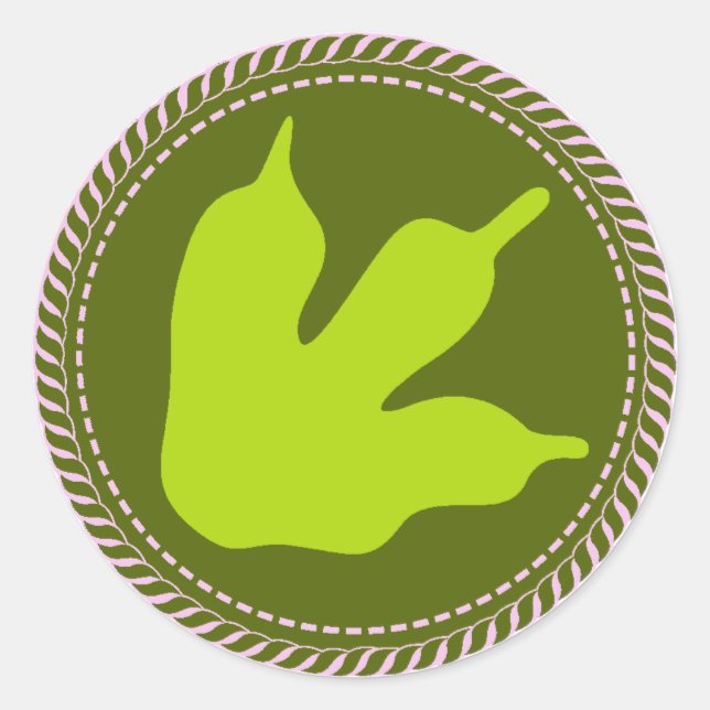 IGGPPCamp Troop Kaiju Pride Classic Round Sticker (Front)