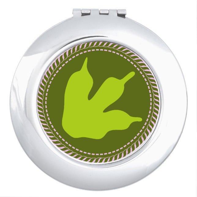 IGGPPCamp Troop Kaiju Pride Compact Mirror (Front)