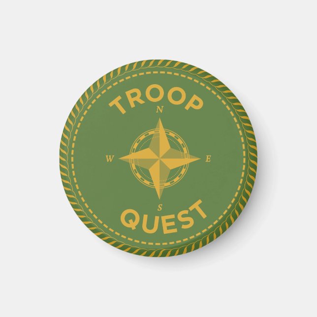 IGGPPCamp Troop Quest Magnet (Front)