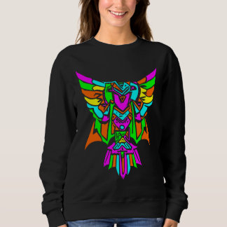 Iggy, Aztec Style Eagle, Abstract, Healing Sweatshirt
