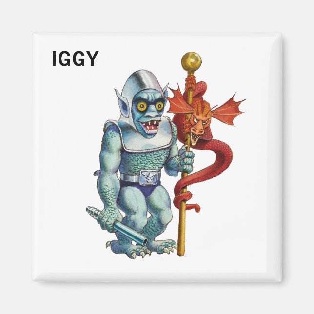 Iggy from Land of Ta Magnet (Front)
