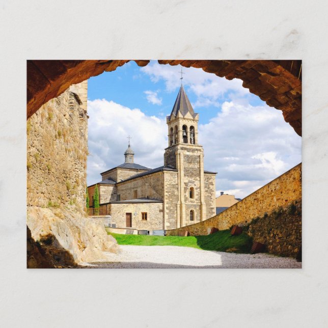 Iglesia de San Andrés  Holiday Postcard (Front)