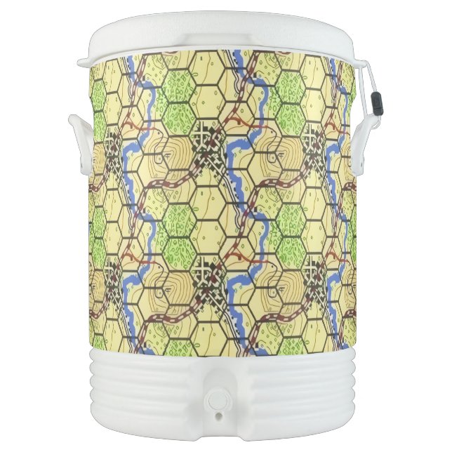 Igloo 10 Gallon Beverage Cooler (Front)